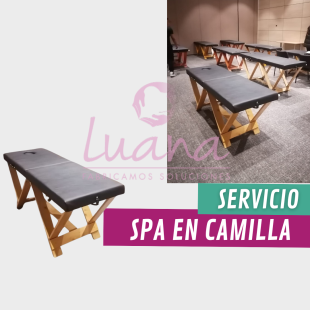 SERVICIO DE RELAJACIÓN PARA EMPRESAS SPA EN CAMILLA
